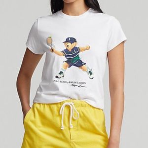 us open polo bear t shirt womens